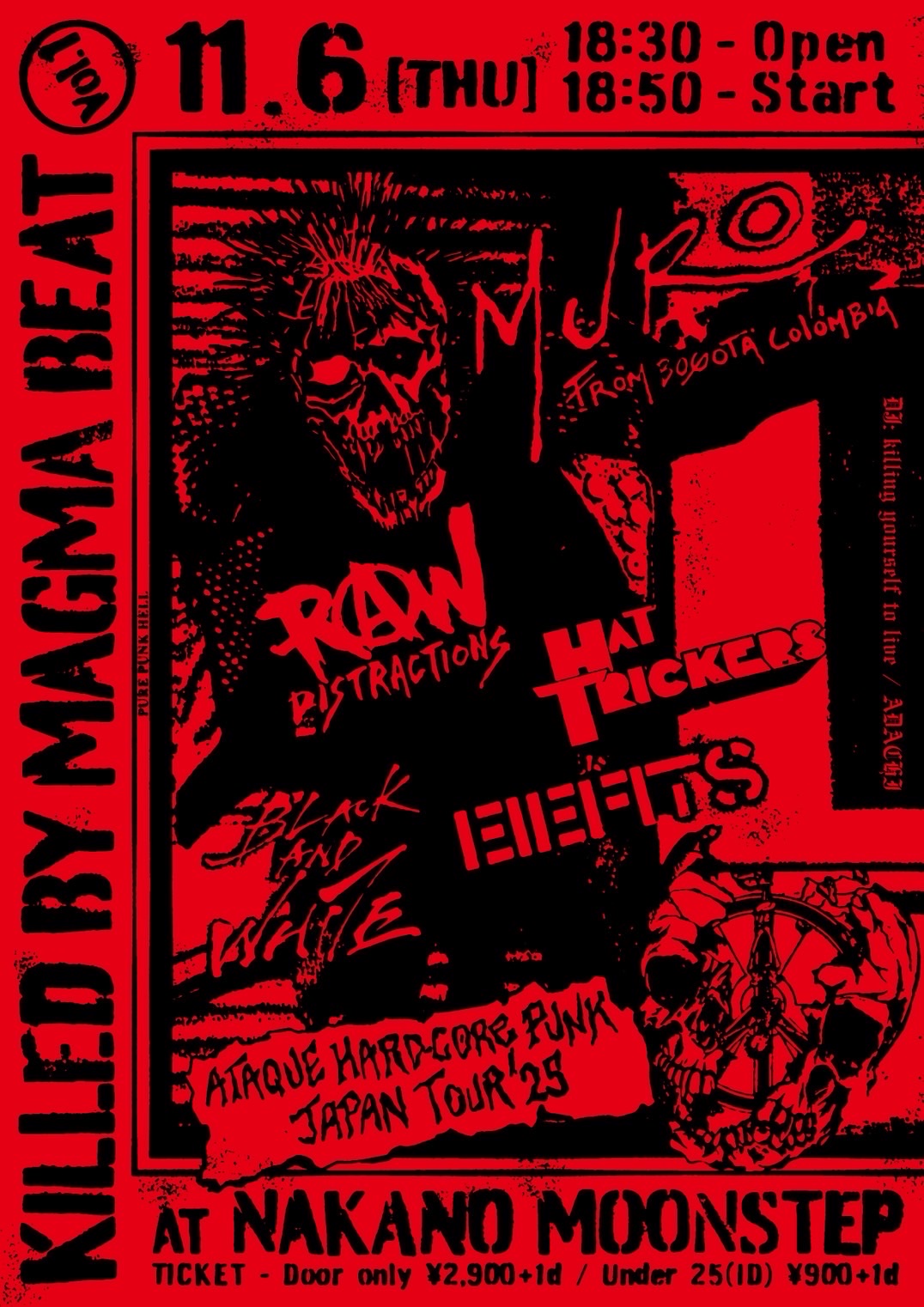 KILLED BY MAGMA BEAT vol.1 – Nakano Moonstep