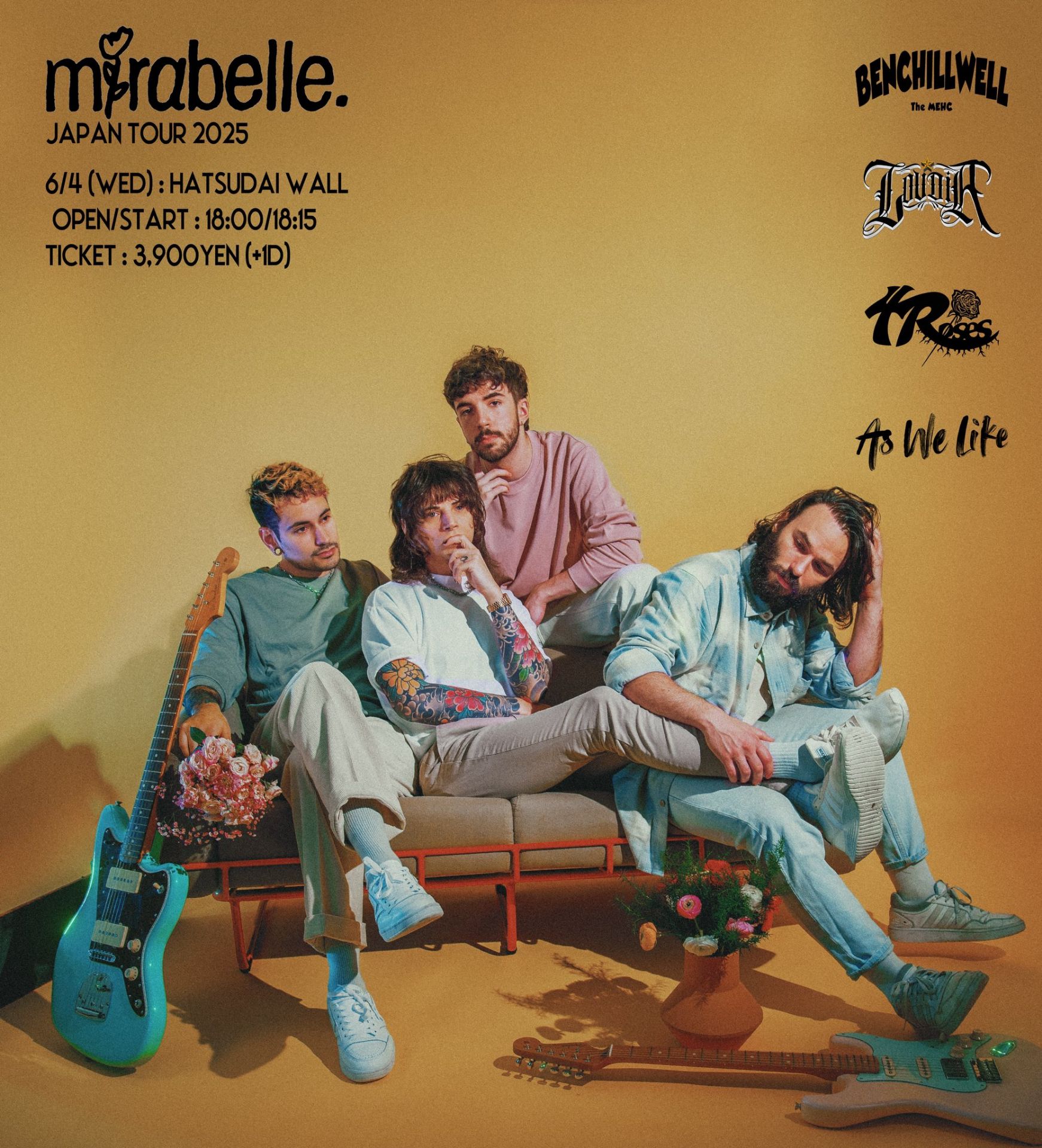 mirabelle. Japan Tour 2025 (東京・初台公演)