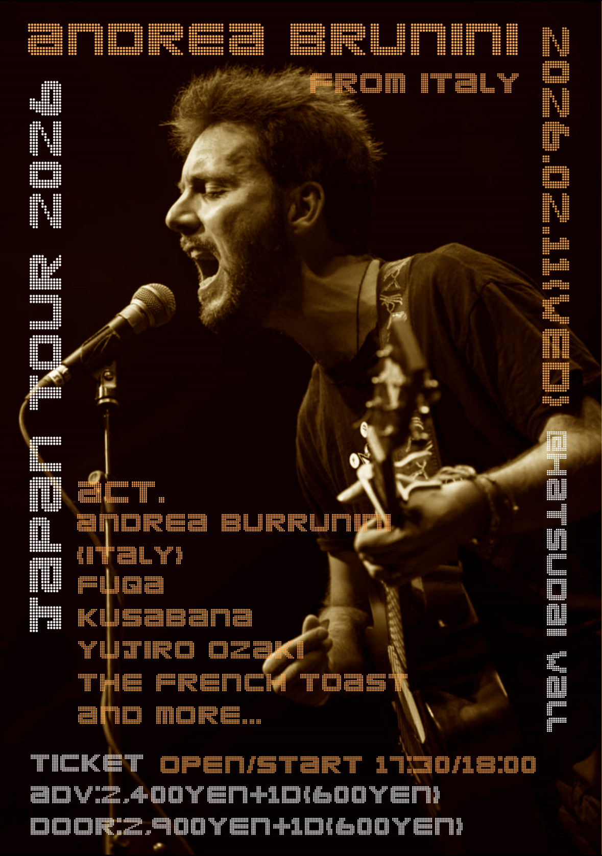 Andrea Brunini Japan Tour 2026
