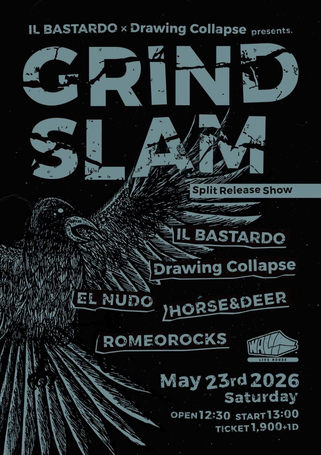 “GRIND SLAM” Split Release Show