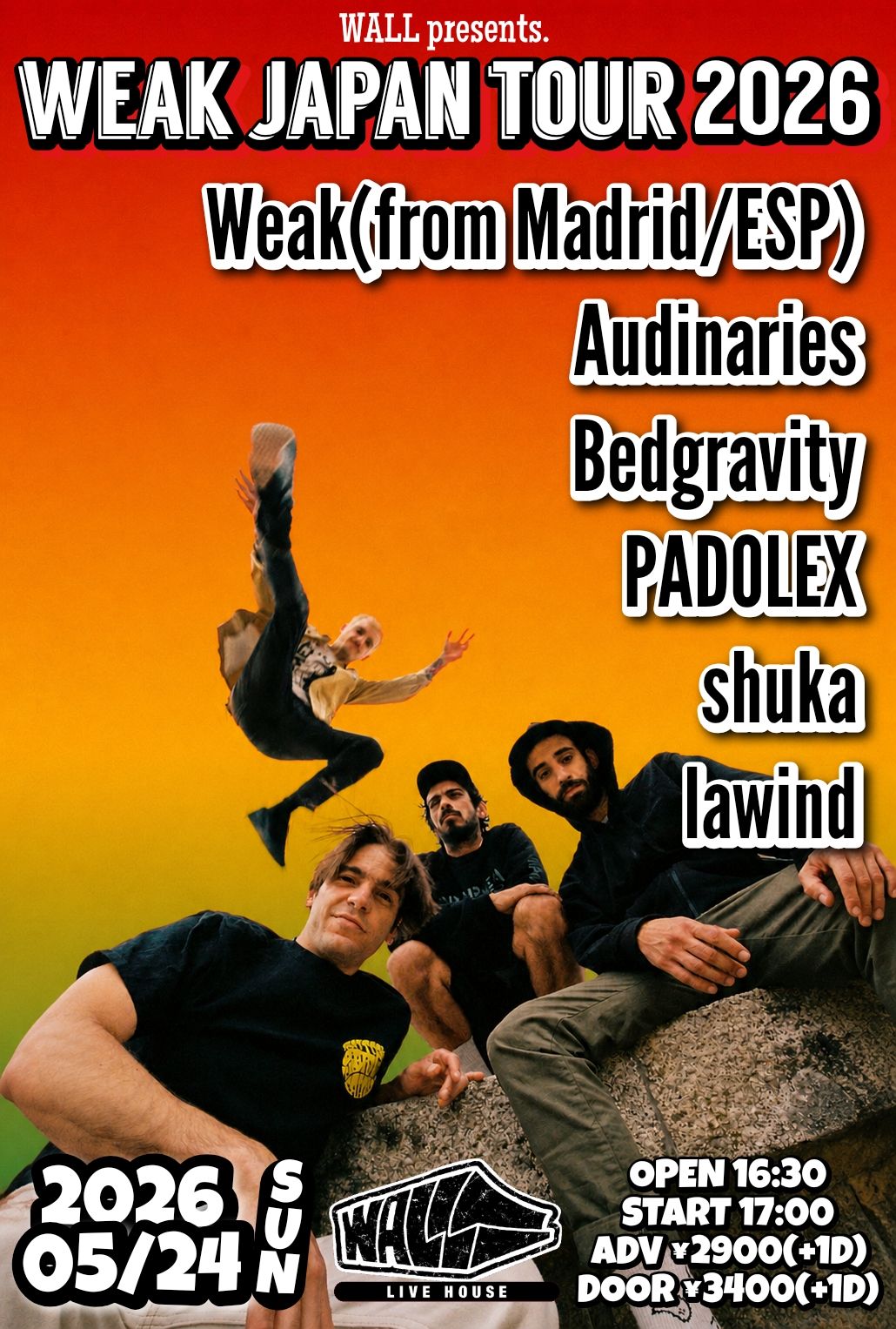 “Weak Japan Tour 2026”