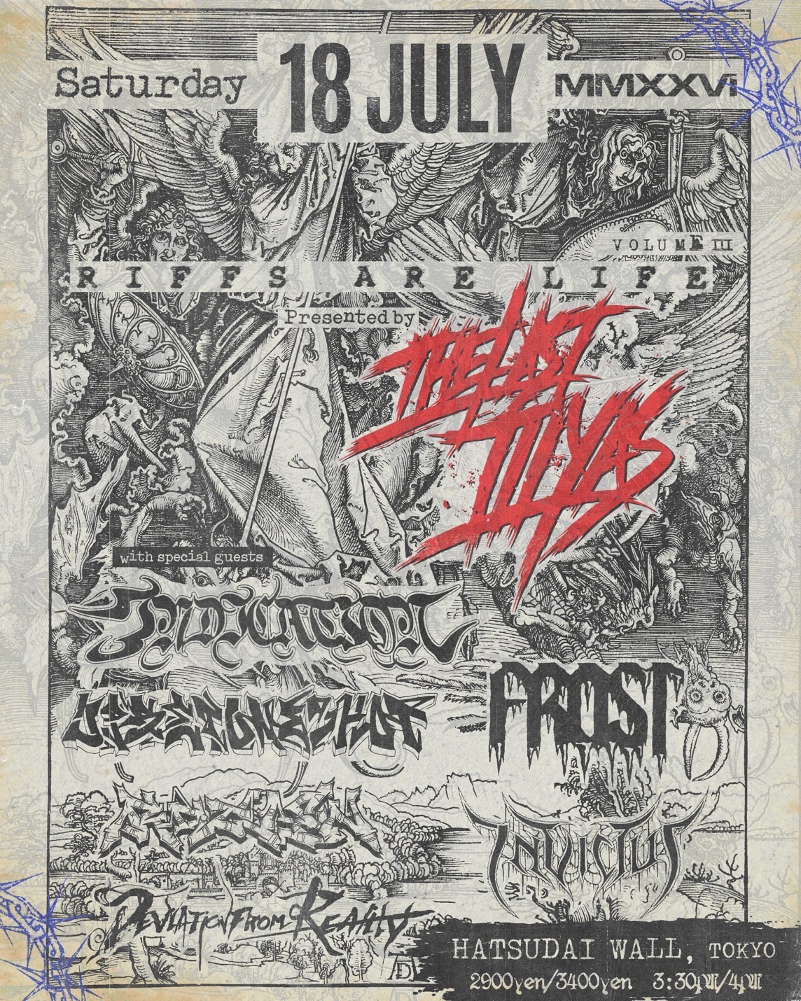 THE LAST ILLYAS pre. RIFFS ARE LIFE vol.3